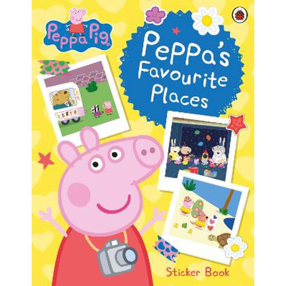 Peppa Pig: Peppa's Favourite Places: Sticker Scenes Book (Paperback)